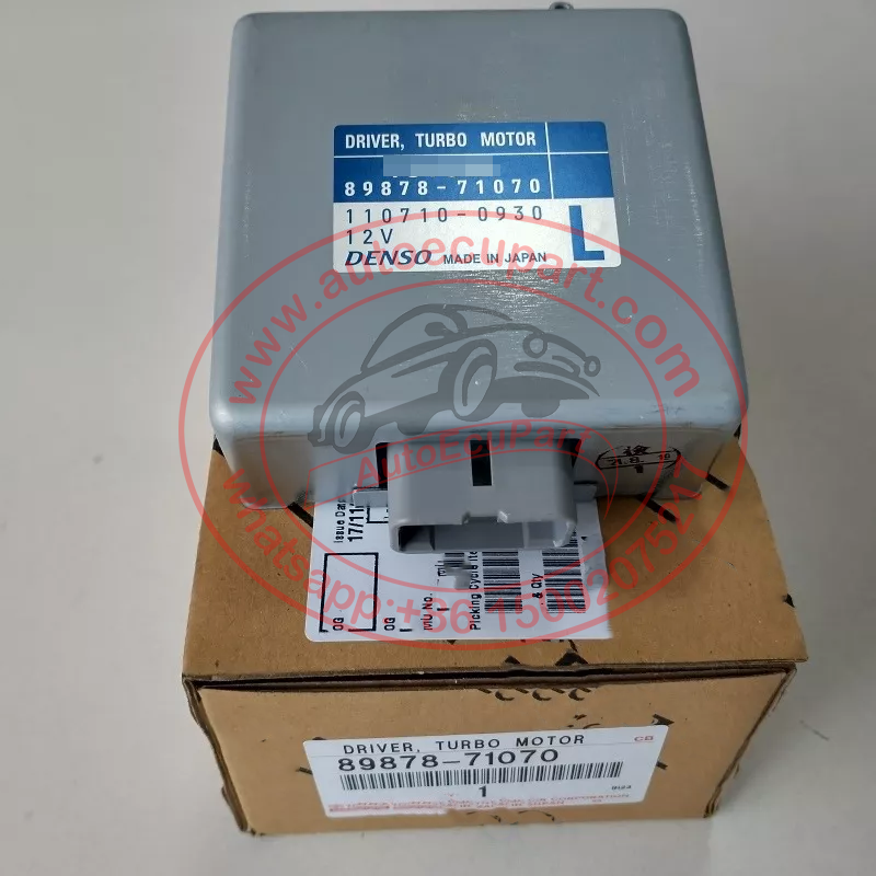 New 89878-71070 Turbo Driver Motor for Toyota Fortuner Hilux 2005