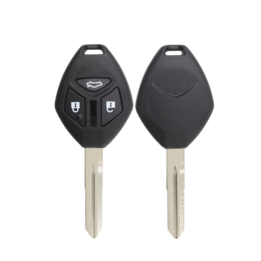 10x Key Shell Case For Mitsubishi With Chip Holder MIT9 / MIT13