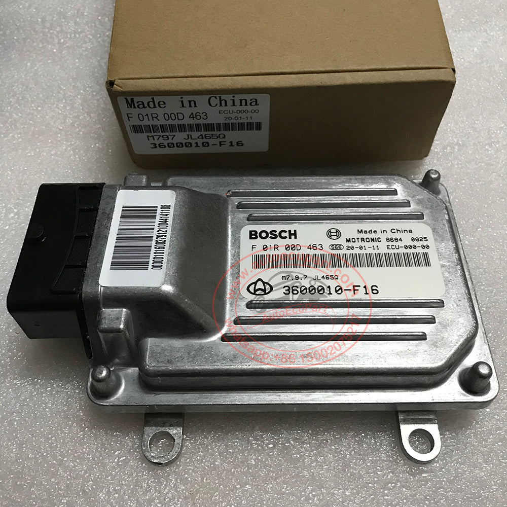 New Genuine Engine Computer BOSCH M7.9.7 ECU F01R00D463/3600010  
