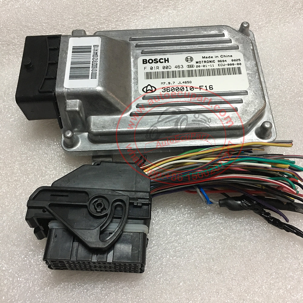 New Genuine Engine Computer BOSCH M7.9.7 ECU F01R00D463/3600010  