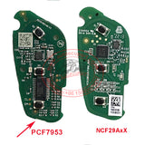 10963398 Genuine Proximity Smart Key for MG HS MG6 433MHz PCF7953 ID47 3 Button (Red Color)