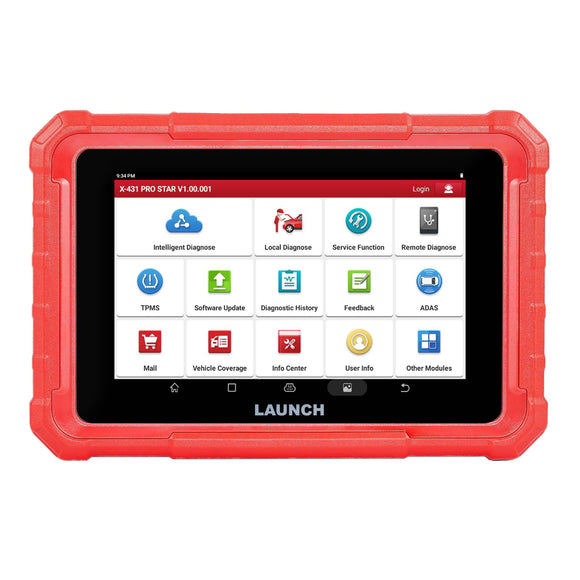 2025 Launch X431 PRO STAR Bidirectional Diagnostic Scanner Supports CAN FD DoIP 31 Service Functions ECU Coding upgrade of X431 V and Pro Elite
