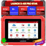 2025 Launch X431 PRO STAR Bidirectional Diagnostic Scanner Supports CAN FD DoIP 31 Service Functions ECU Coding upgrade of X431 V and Pro Elite
