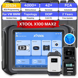 2025 XTOOL X100 MAX 2 Auto Key Programmer with J2534 VCI and KC501 Supports 42 Service Functions ECU Programming Topology Update of X100 PAD3 