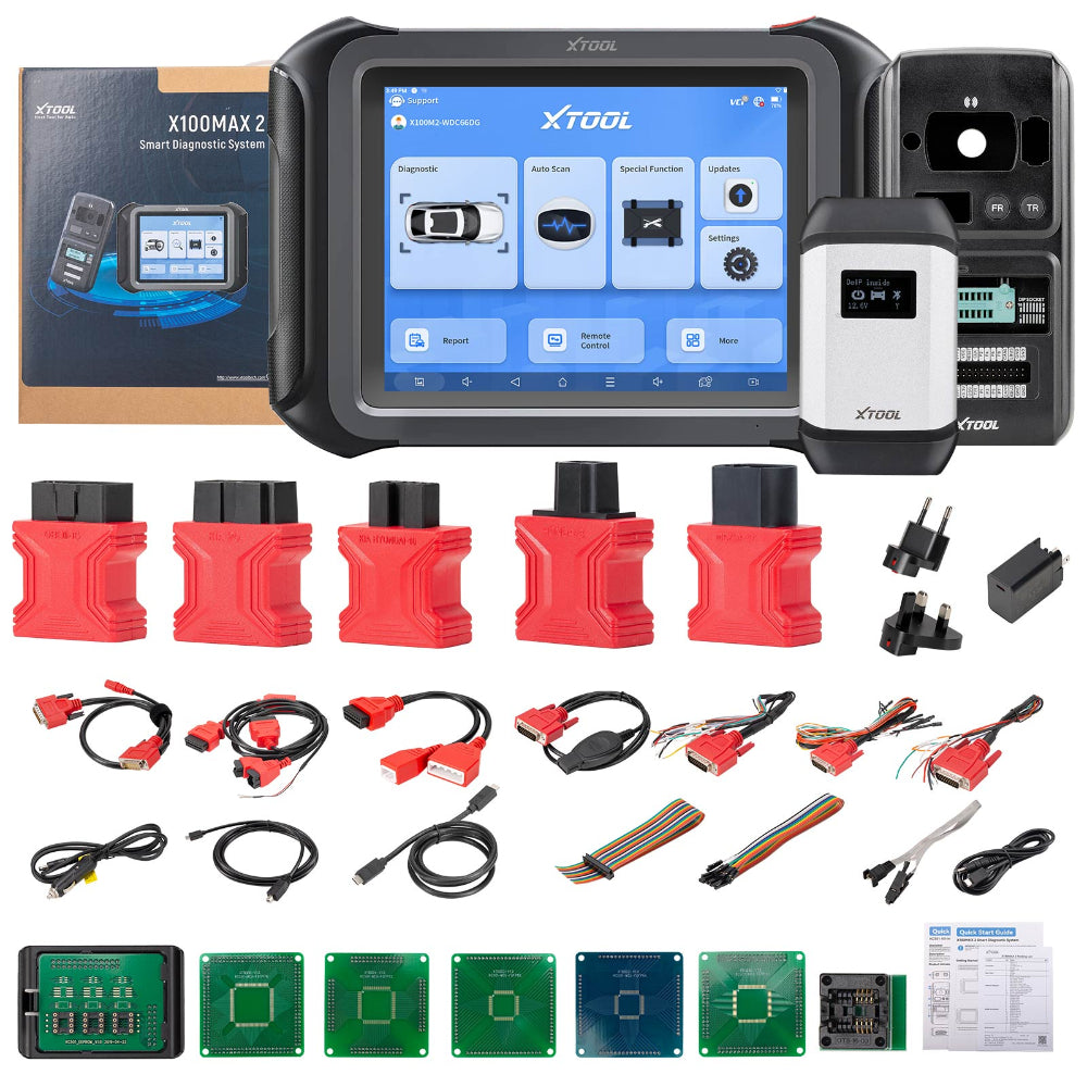 2025 XTOOL X100 MAX 2 Auto Key Programmer with J2534 VCI and KC501 Sup ...