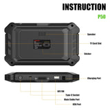 OBDSTAR P50 V30.43 Airbag Reset Intelligent Airbag Reset Tool Covers 58 Brands and Over 7600 ECU Part No.