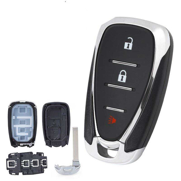3 Button Smart Remote Key Case Shell Cover Fob for Chevrolet Spark Sonic Equinox