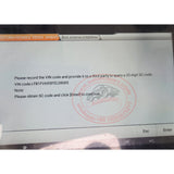 32 Digits SC Code, INCODE, ESCL Immo PIN Code Calculation Service for Hongqi