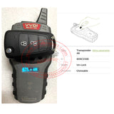 3704010XK02XB Original Flip Remote Key 433MHz ID48 3 Button for Great Wall H5 H3