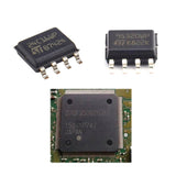 3pcs/kit IC EEPROM Component kit for Focus Explorer Mondeo Fiesta Power Steering Module Repair (95320, D70F3506, 24C16)