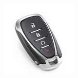 4 Button Remote Key Fob Shell Smart Case For Chevrolet Cruze Traverse Trailblazer (HYQ4EA, HYQ4AA)
