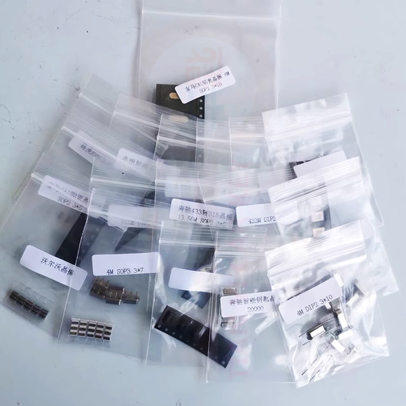 85pcs/lot 17 Kinds Car Remote Control Crystal Oscillator Kit for Benz, BMW, Land Rover, Volvo, VW, Toyota, Hyundai, Kia