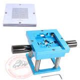 90*90mm BGA Stencil Reballing Station kit with 10pcs BGA Universal Steel Mesh