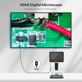 Andonstar AD246SM Trinocular 2000X UHD 2160P HDMI Digital Microscope 7inch