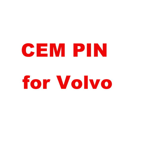 10 digit CEM PIN code Calculation Vehicle Configuration Code for Volvo