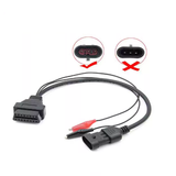 Chery Fiat-3 OBD2 Cable with 3-pin diagnostic connector for Scanmatik