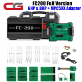 FC200 ECU Programmer Full Version with 6HP 8HP/MSV90/N55/N20/B48/B58 and MPC5XX Adapter Set for EDC16/ME9.0