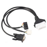 Fit for Toyota 4A 8A Cable All Keys Lost Adapter Remote Programming Work with Autel G-BOX2, OBDSTAR X300 DP, XTOOL PAD2