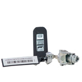 Genuine 2pcs Smart Key Remote 433 MHz 47 Chip + Ignition Lock for Chevrolet Captiva 2021-2022 3 Button