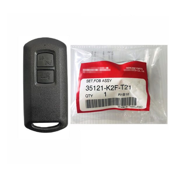 Genuine 35121-K2F-T21 Smart Key 433.92MHZ 47 Chip Fob for Honda Scoopy i 2020 2 Button 35121K2FT21
