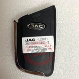 Genuine 3605800U3401-Z Poximity Smart Key for JAC T8 433MHz ID47 NCF29AxX 3 Button