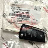 Genuine 3704020U2260-F022 Flip Remote Key for JAC S2 433MHz ID46 3 Button