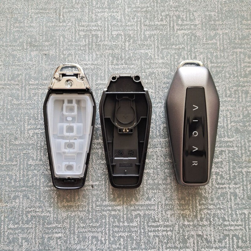 Gray Smart Key Shell Remote Control Case for Chery Icar 03, Icar03, Ic ...