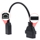 For Honda 3-pin OBD2 Cable diagnostic connector for Scanmatik