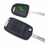 Ignition Lock Set + Left Door Lock + Transponder Key + Flip Remote 433MHz 47 Chip for Chevrolet Groove (Baojun 510)