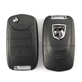 Ignition Lock Set + Left Door Lock + Transponder Key + Flip Remote 433MHz 47 Chip for Chevrolet Groove (Baojun 510)