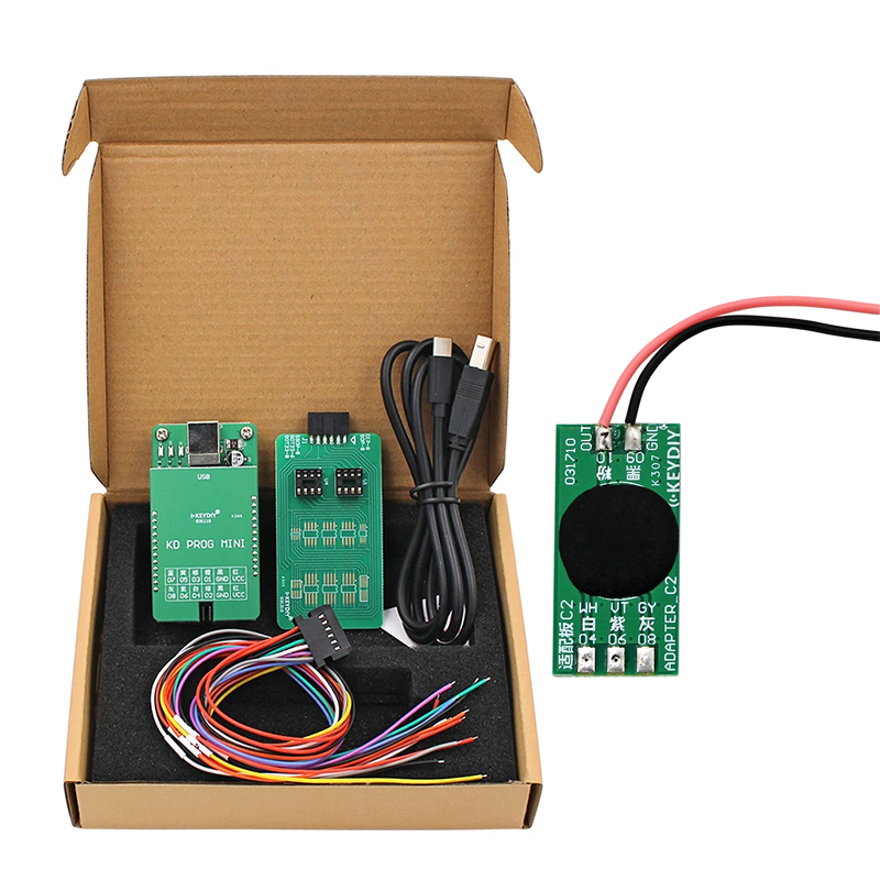 KEYDIY KD PROG MINI Programmer Adapter with C2 for VW MQB Dashboard Da ...