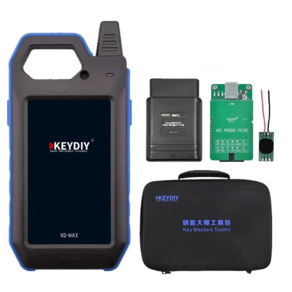 KEYDIY Key Masters Toolkit includes KD Max + KD MATE + KD PROG MINI C2 Adapter with Toyota 4A/8A, VW MQB, 96bit ID48 function