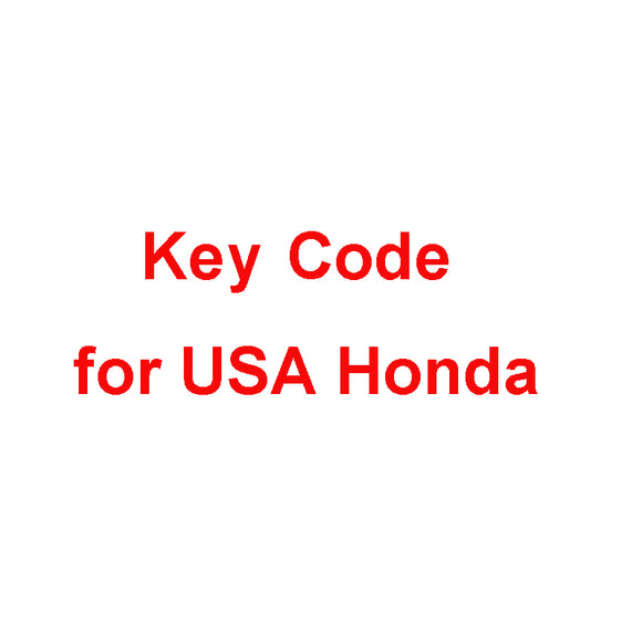 Key Code Calculation for USA Honda
