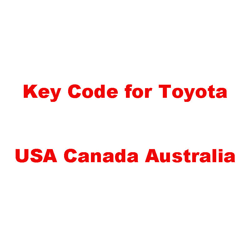 Key code Cut Number for Toyota (USA, Canada, Australia) – autoecupart