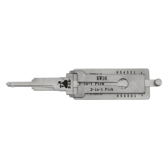 Lishi KW16 2-in-1 Pick & Decoder for Kawasaki Motorbikes
