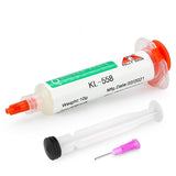 Low Temperature 138°C Lead-free Syringe SMD Welding Paste Flux + Solder Paste for Electric Soldering