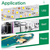 Low Temperature 138°C Lead-free Syringe SMD Welding Paste Flux + Solder Paste for Electric Soldering