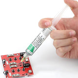 Low Temperature 138°C Lead-free Syringe SMD Welding Paste Flux + Solder Paste for Electric Soldering