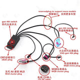 MQB 4th Gen Dashboard Instrument Power On Cable Cluster Test Platform Key Learning for VW Jetta MK7, Virtual, Audi A6 A8 A4