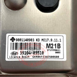 New 39104-03510 ECU M21B ME17.9.11.1 for Hyundai Electronic Control Unit ECM 3910403510