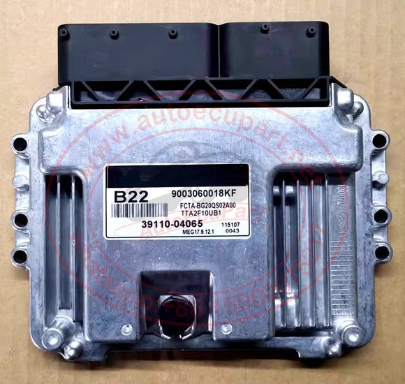 New B22 MEG17.9.12.1 ECU 9110-04065 for KIA PICANTO 2012-2016 Electronic Control Unit 911004065 ECM