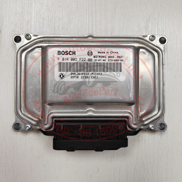 New Bosch ECU F01R00DF22 3610010-M11023 for Dongfeng Succe
