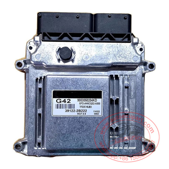New G42 39122-2B222 MG7.9.8 ECU for Hyundai I30 2010-2012 1.6 Petrol Engine Computer 391222B222