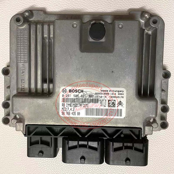 New Genuine 9676643580 0261S06621 ECU MED17.4.2 for Peugeot 508, 3008, RCZ 1.6 Citroen DS3 Electric Control Unit