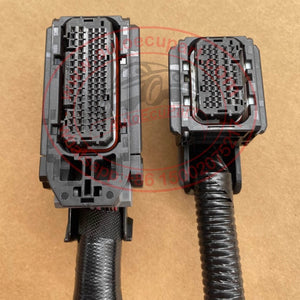 One Pair Engine Computer ECU Connector with Harness for Honda Accord Civic CRV XRV