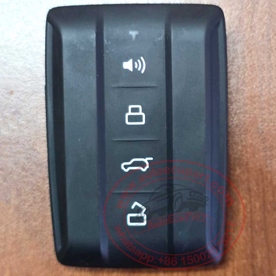Gwm Key Coding Original 3608105XKM11A Smart Key 433MHz 4A for GreatWall GWM Tank 300 ...