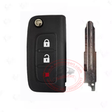 Original 433MHz Flip Remote Key for Foton Toano 3 Button