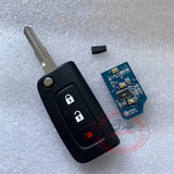 Original 433MHz ID46 Chip for Foton Sauvana Toplander Flip Remote Key 3 Button