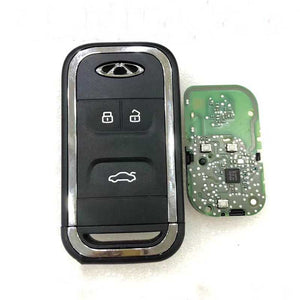 Original 804000025AA Proximity Smart Card 434Mhz 4A for Chery Tiggo 8 / Tiggo 5X / Tiggo 5 / Arrizo 7 Remote Key 3 Buttons