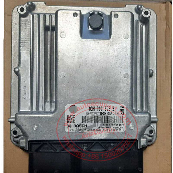 Original New 03H906023B 0261S06042 ECU for VW Touareg 3.6 fsi Electronic Control Unit (03H 906 023 B)